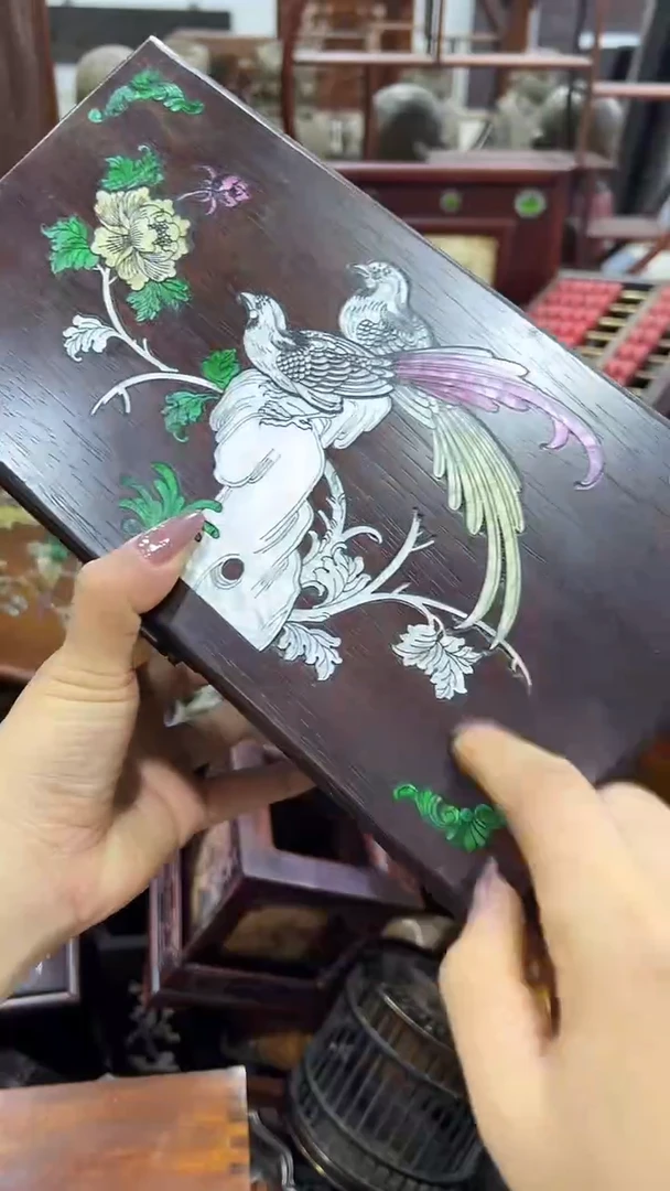 木沐头淘盒子摆件