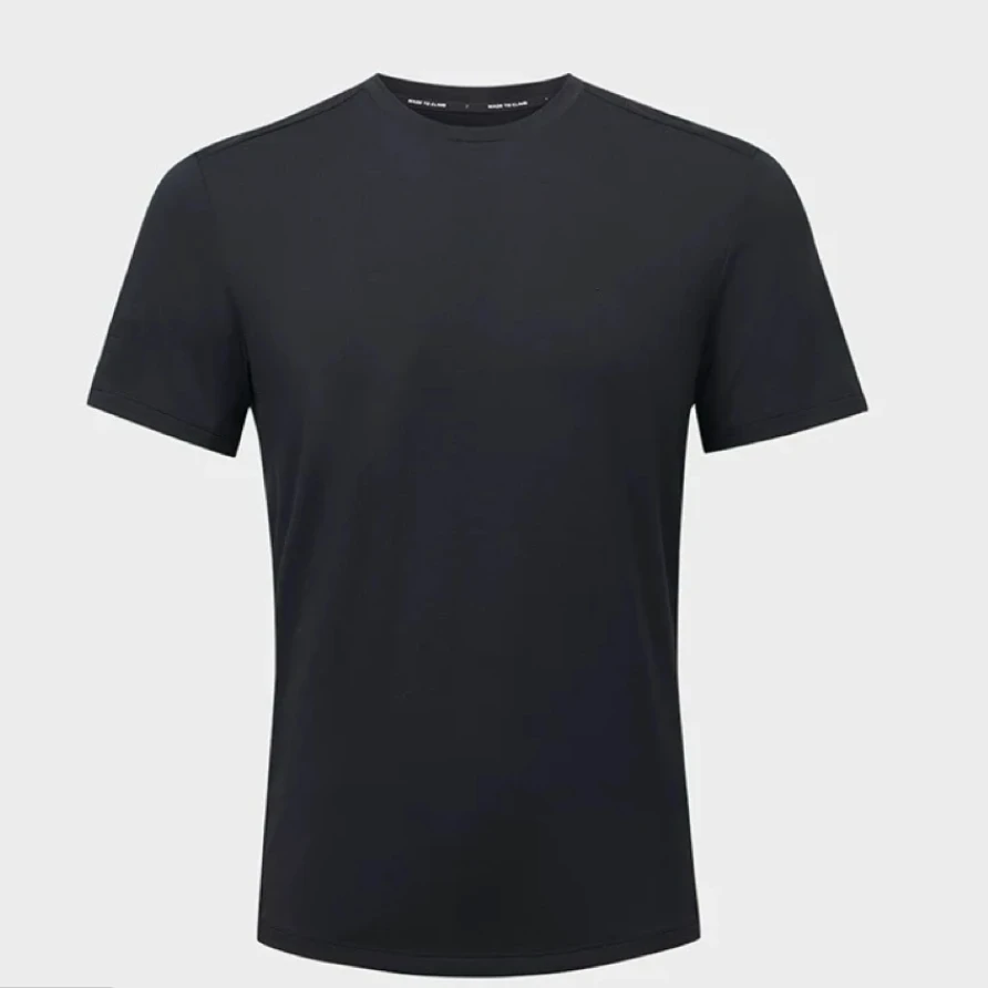 【太阳家刺绣圆领】男女同款运动户外休闲通勤商务夏季黑色白色