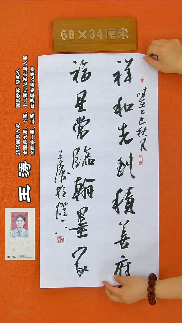 书法135R王涛书法作品