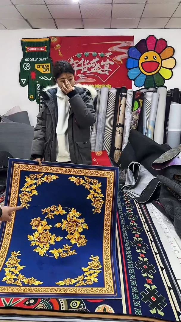 棉003麻绒 100*120