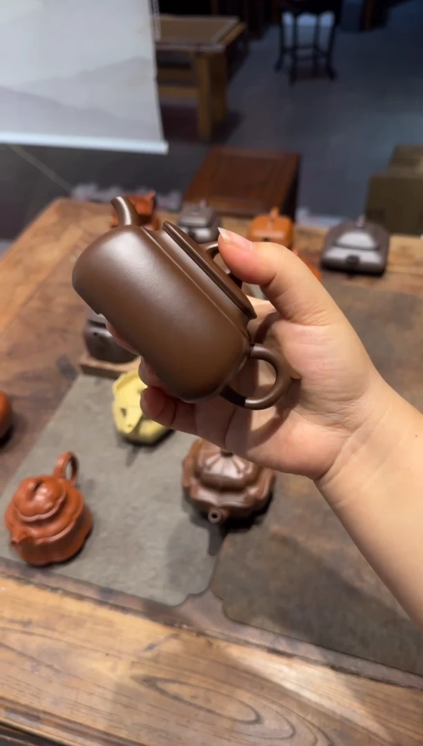 茶壶紫砂鴻长四方 紫砂壶