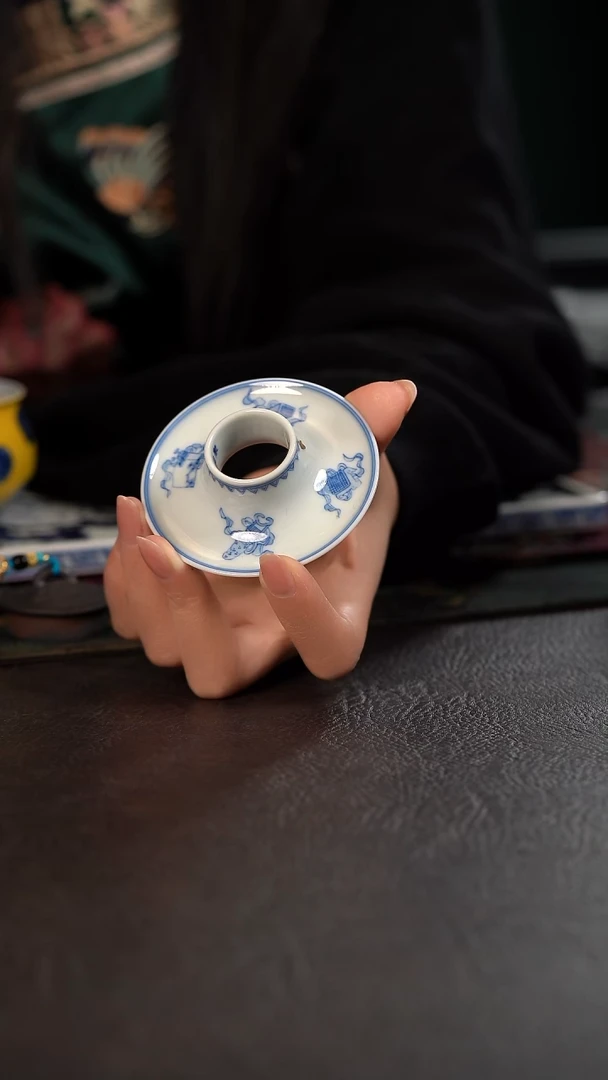 聚澜堂琴棋书画甜甜圈盖置