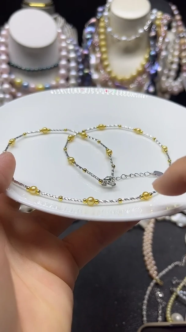 颈饰未镶嵌淡水珍珠多人