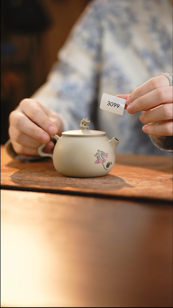 雲梦茶器紫陶茶壶3099