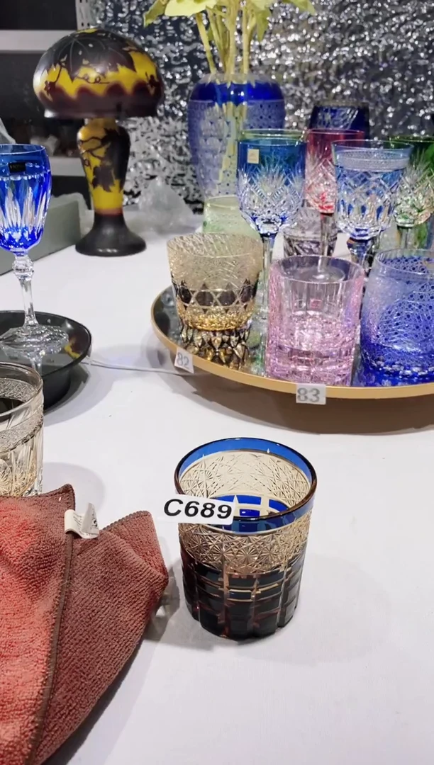 【闪购商品】水晶玻璃无手柄款689号9.9福利