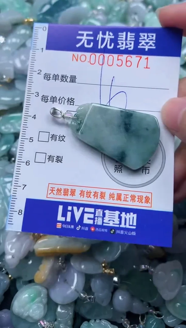 颈饰未镶嵌翡翠5671