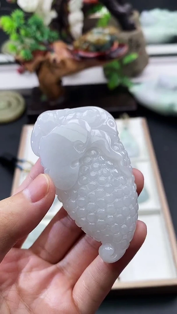 颈饰未镶嵌翡翠天然缅甸A货翡翠