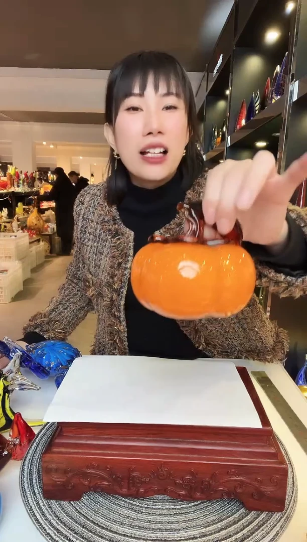 【闪购商品】茶盏琉璃摆件家居摆件