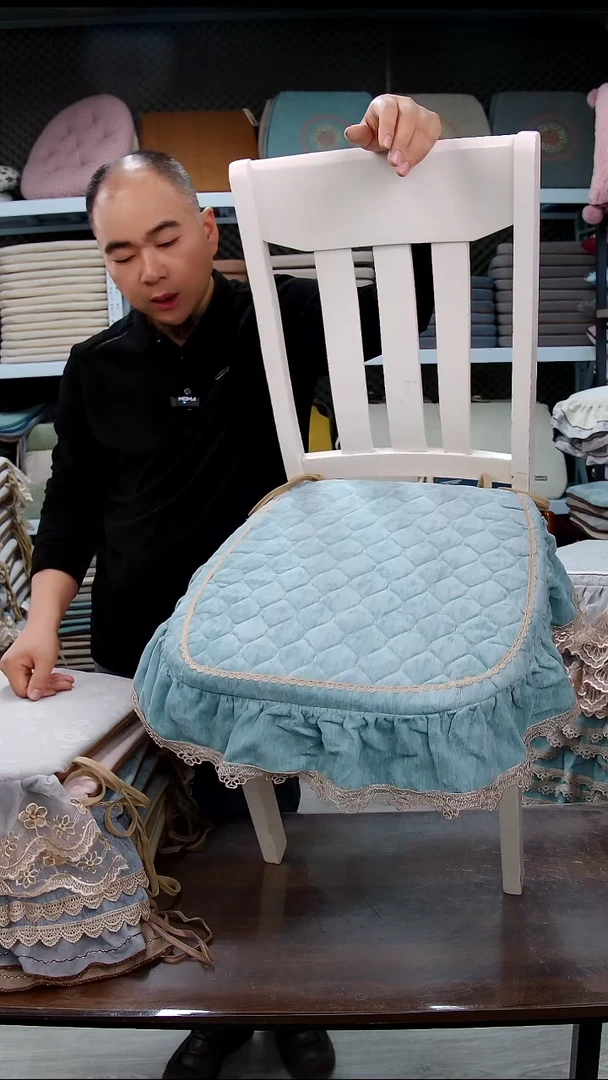 布雪尼尔水溶边绿色4个