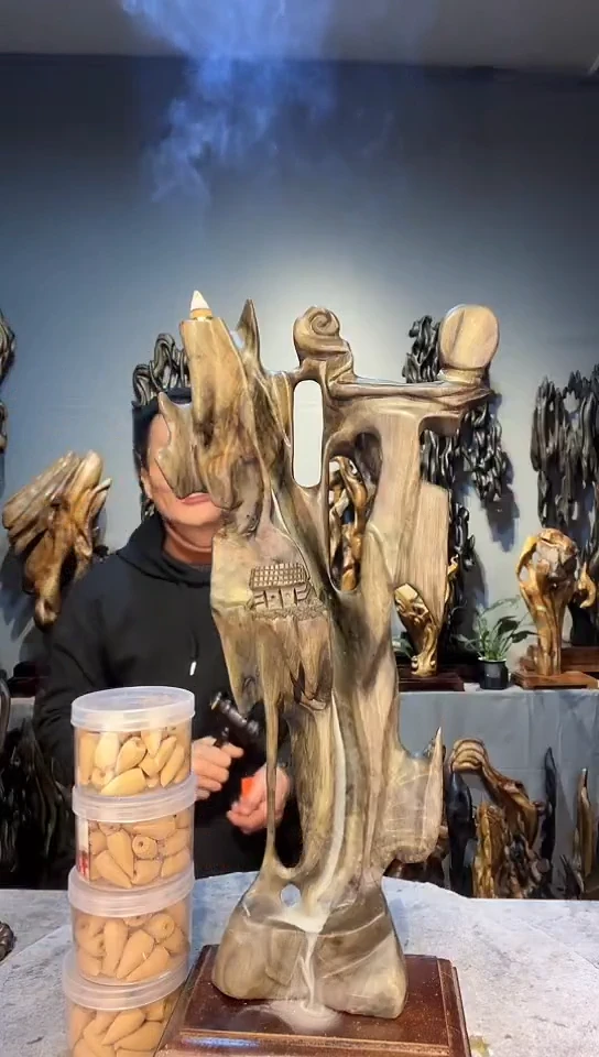 【闪购商品】金丝楠金丝楠小叶桢楠随行摆件56