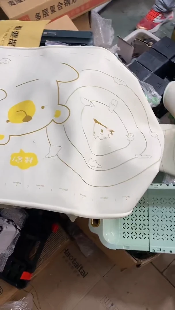 水晶玻璃40*60素味揉面垫单垫