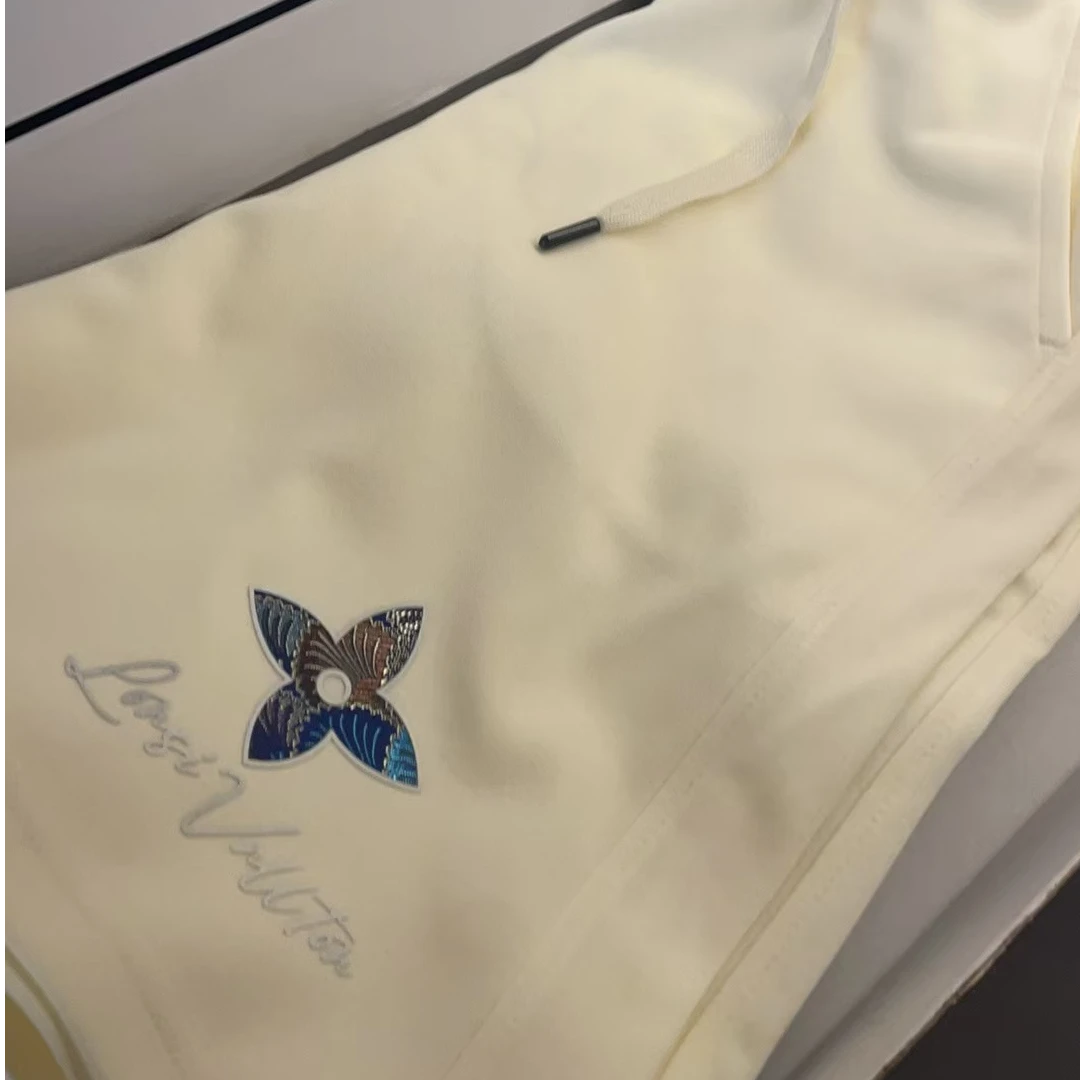 【L家青花瓷短裤】2025新款潮流轻奢短裤