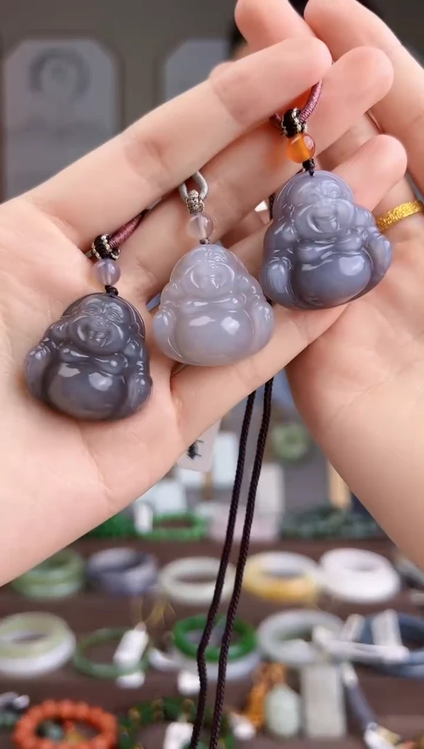 和田玉未镶嵌颈饰多样性发货 拍一单发一个