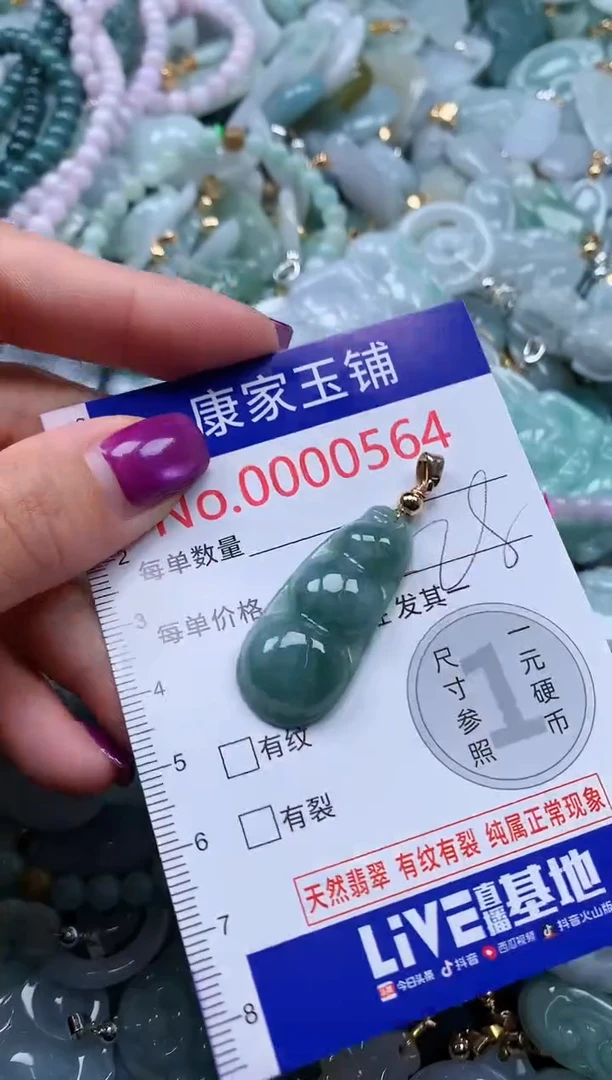 颈饰未镶嵌翡翠564