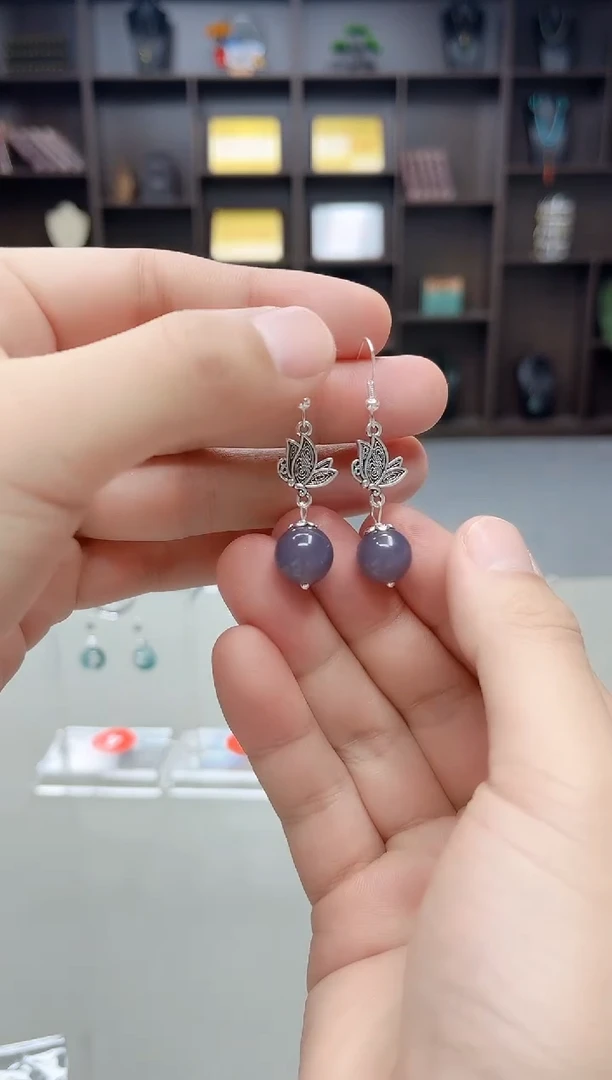 未镶嵌耳饰玛瑙/玉髓231000