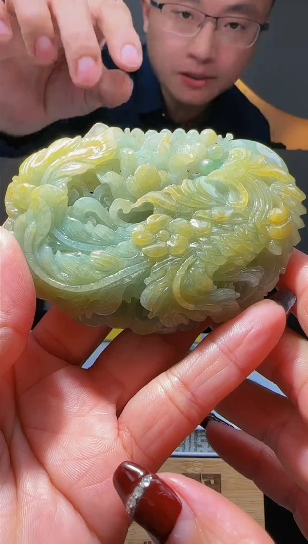 【闪购商品】定制翡翠未镶嵌Q03915翡翠毛货