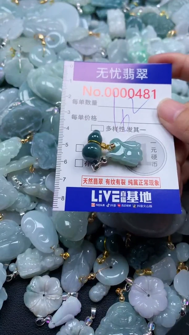 颈饰未镶嵌翡翠481