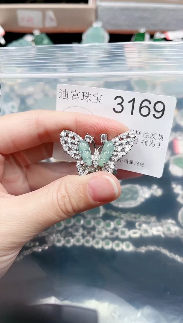 【闪购商品】翡翠颈饰未镶嵌3169赠皮绳