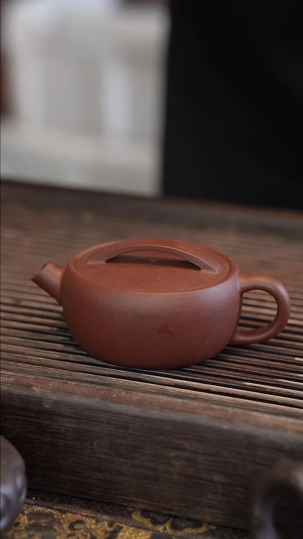 茶壶紫砂原矿手工制作