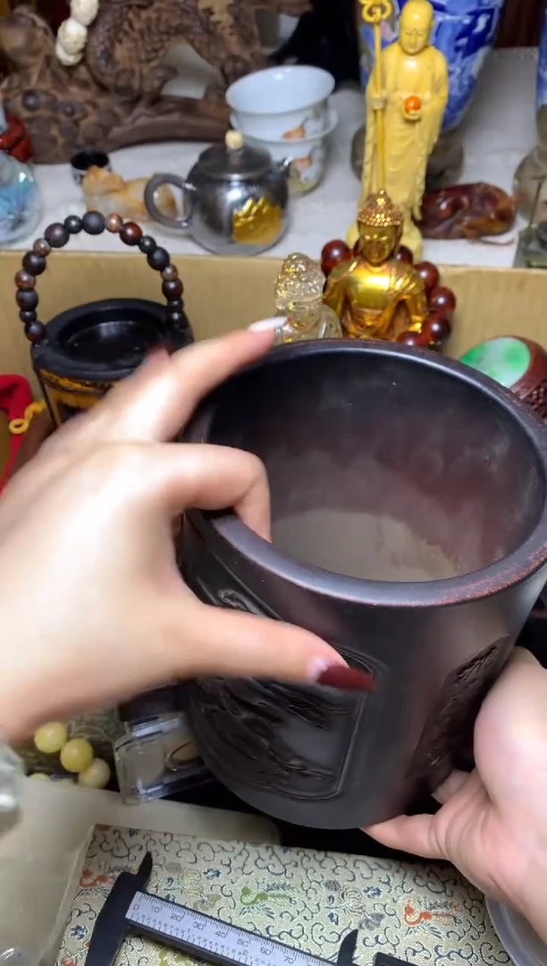 紫砂盖碗瓷器默认微瑕瓷器