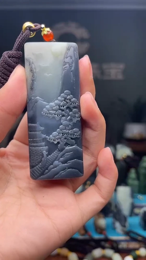 未镶嵌和田玉挂件1