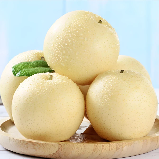 现摘现发皇冠梨脆甜多汁新鲜水果现摘当季水果顺丰包邮3斤6-10个