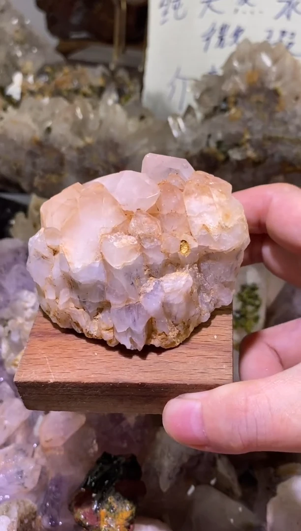 未镶嵌珠宝半成品水晶66号188g四川超七花园水晶