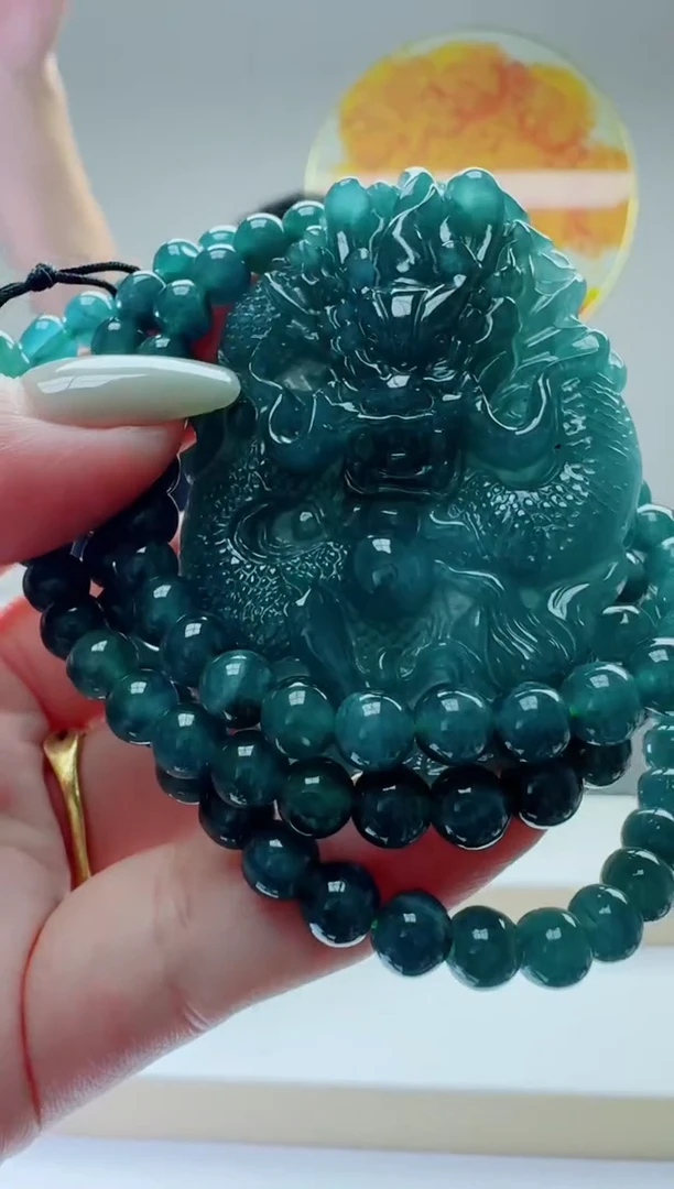 翡翠未镶嵌颈饰多样性随机发其一