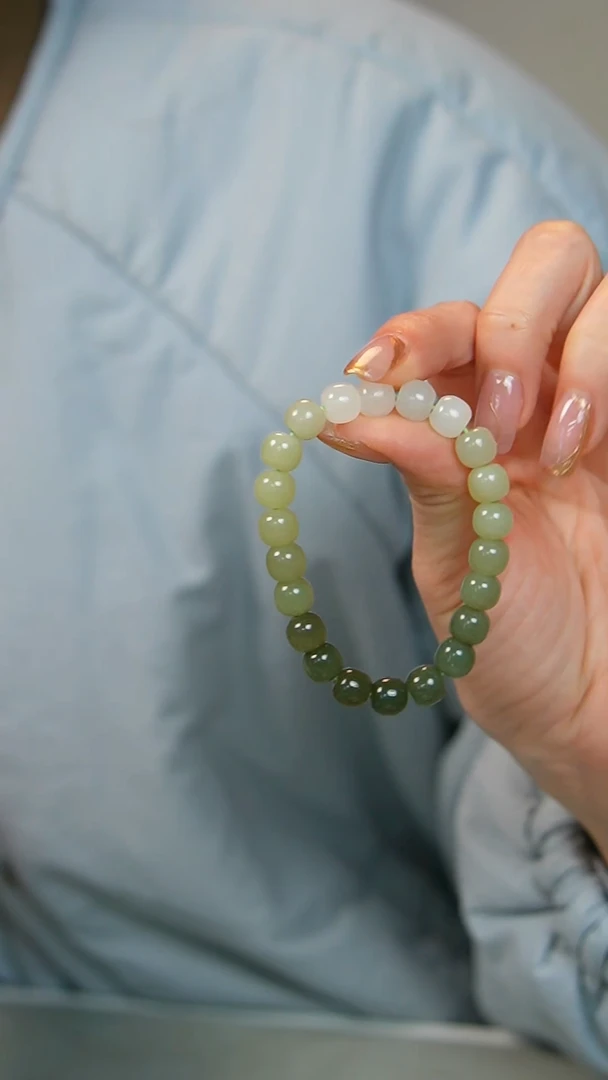 【闪购商品】和田玉手串未镶嵌1号-珠串/姿/1