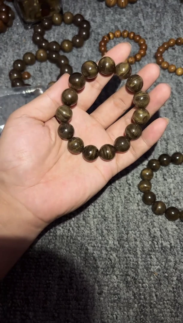 金丝楠手串/手链阴沉金丝楠1.5果香味88