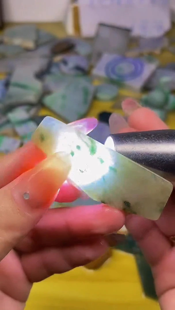 散珠翡翠天然缅甸翡翠A货197