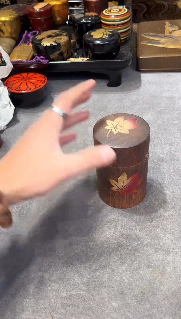 茶叶罐 大漆漆器大漆漆器