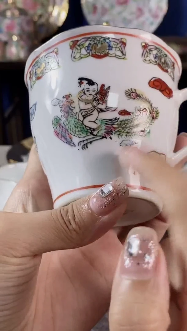 摆件微瑕景德镇窑厂瓷摆件