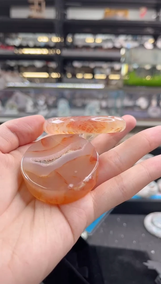 未镶嵌手镯石英质玉52圈口（赠品镯心）S946287