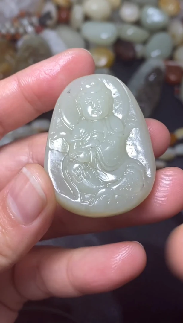 未镶嵌和田玉包链和田玉