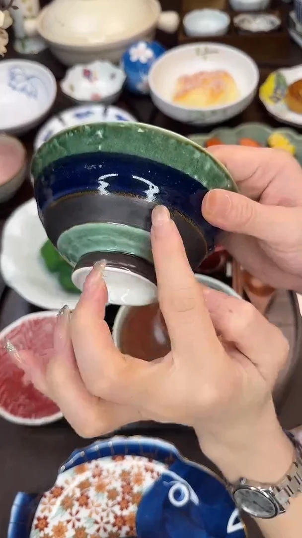 瓷（新品上新）布纹米饭碗