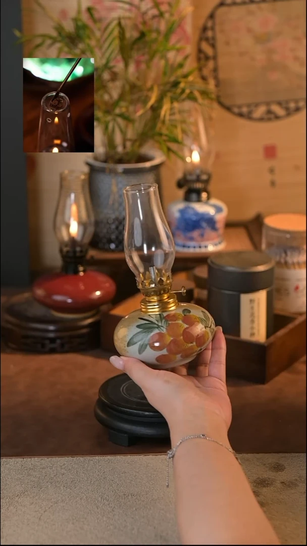 景德镇陶瓷香薰灯摆件