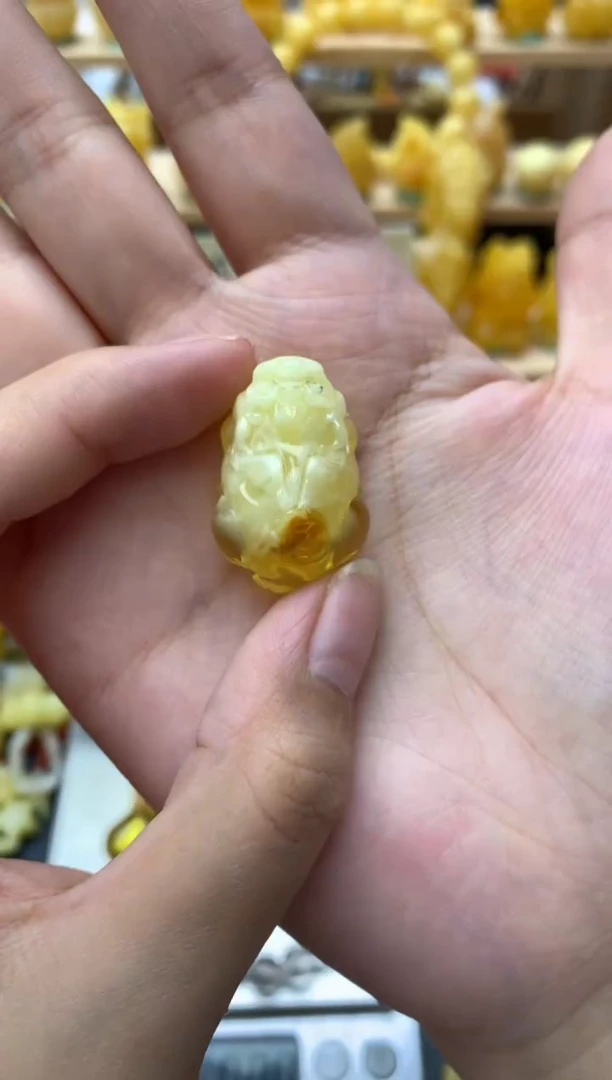 琥珀未镶嵌珠宝奇石122琥珀蜜蜡微瑕