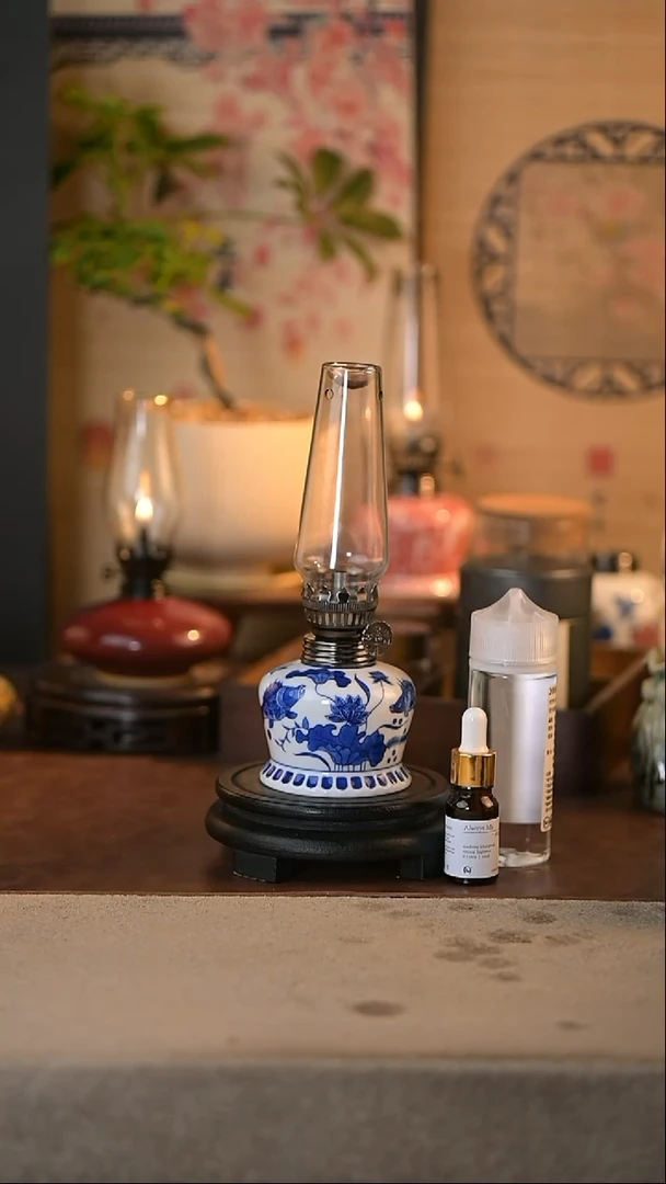 景德镇陶瓷香薰灯摆件