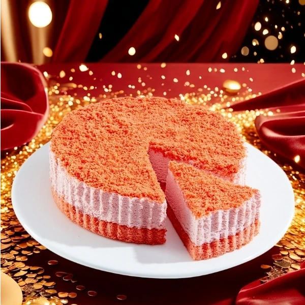 【沪上唯巧】巴巴露亚空气蛋糕奥巧草莓口味组合260g/盒 T