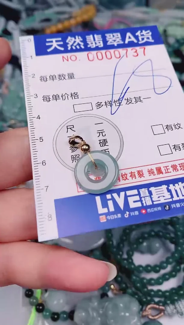 颈饰未镶嵌翡翠00000737