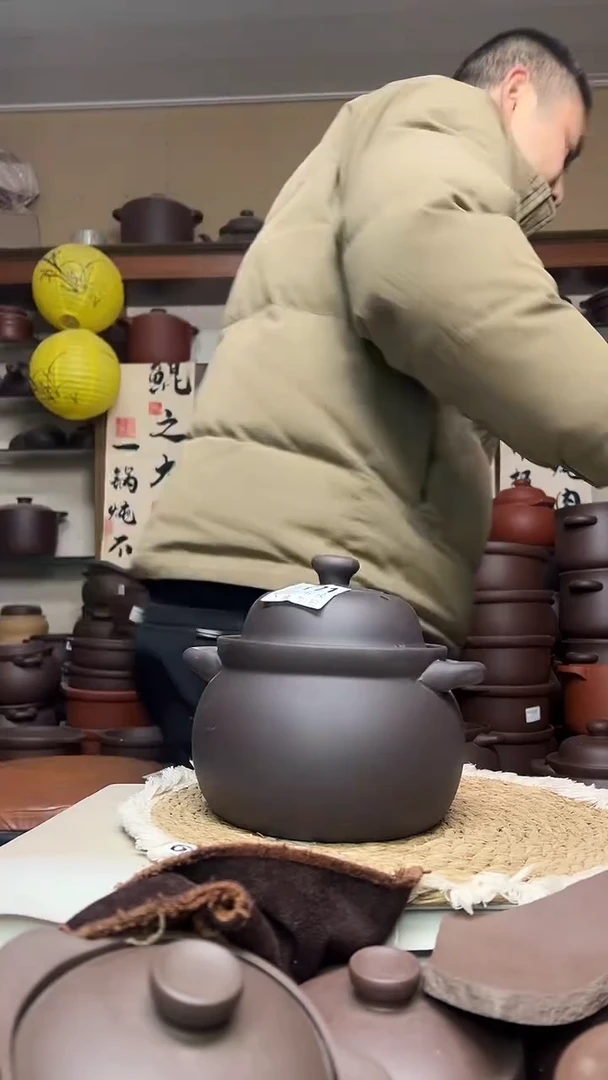 宜兴紫砂微瑕2升大肚煲771