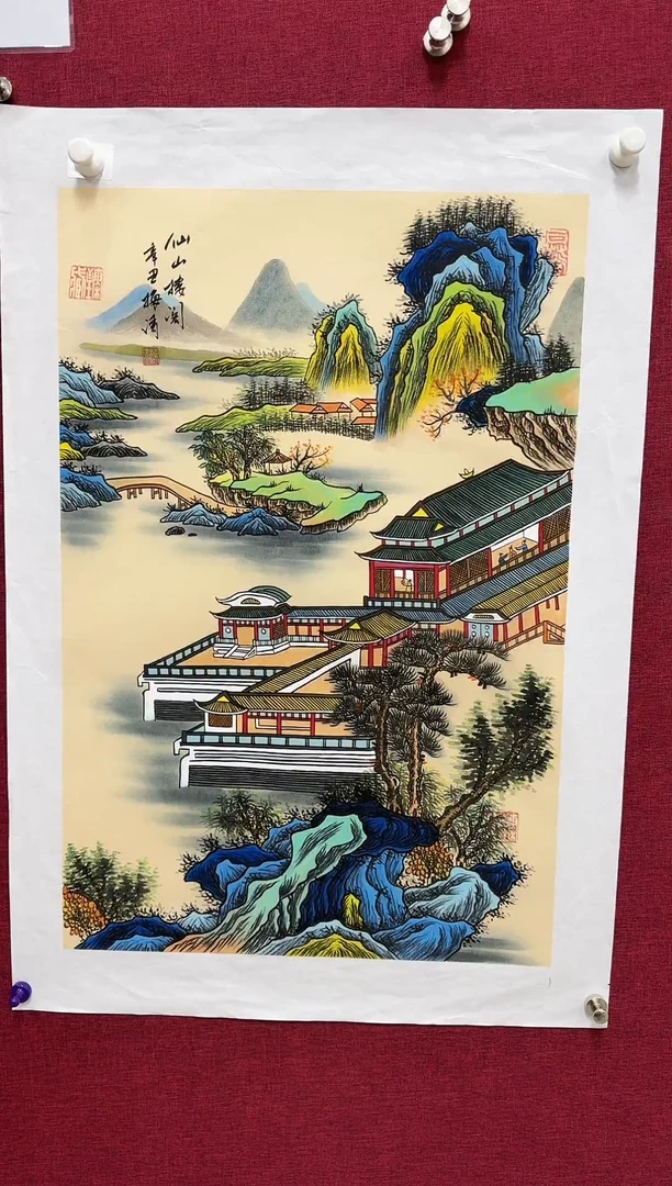 国画梅清老师国画精品