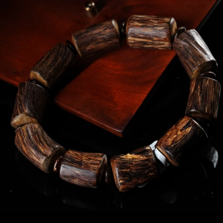 【天然野】文莱随型桶珠约20.7克