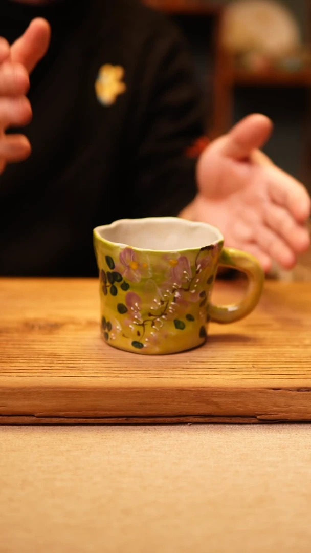 【闪购商品】@@陶园瓷舍@@纯手工手绘@高温釉下彩