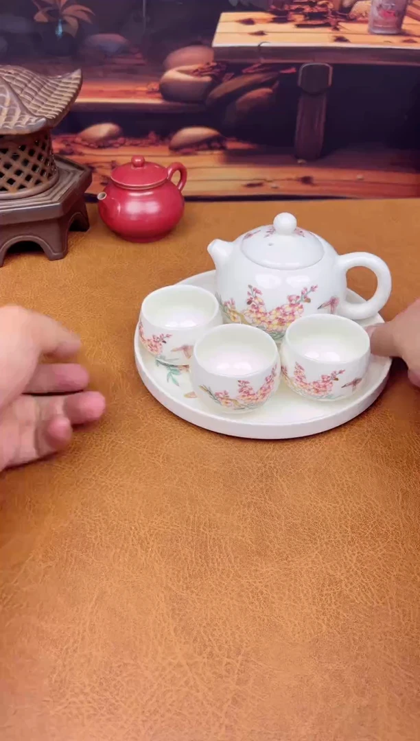 【闪购商品】陶瓷茶具摆件茶叶罐