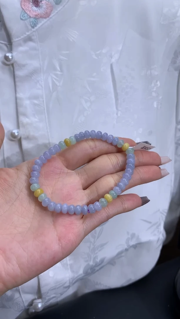 【闪购商品】翡翠手链未镶嵌卡5.9mm