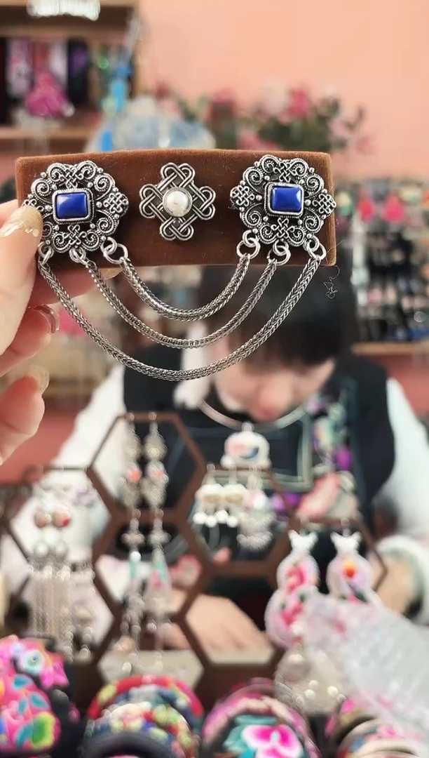 艺枝独绣手工饰品503