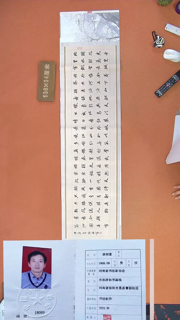 【闪购商品】书法194廖树富书法作品