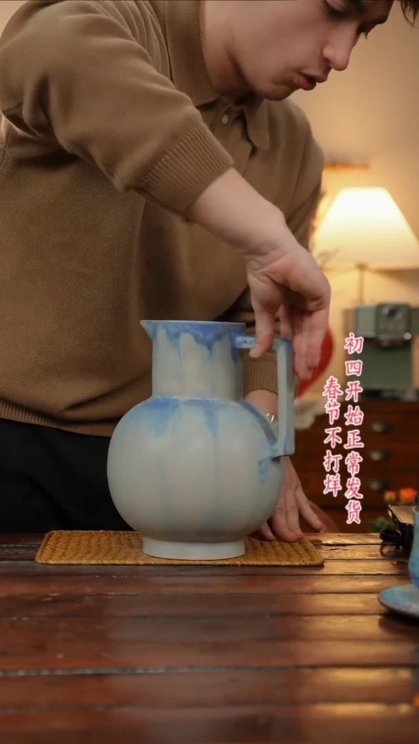 【闪购商品】摆件景德镇手作艺术感高温瓷